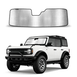 Windshield Sun Shade Compatible with Ford Bronco (Not for Bronco Sport)
