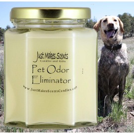 Just Makes Scents Pet Odor Eliminator Scented Blended Soy Candle