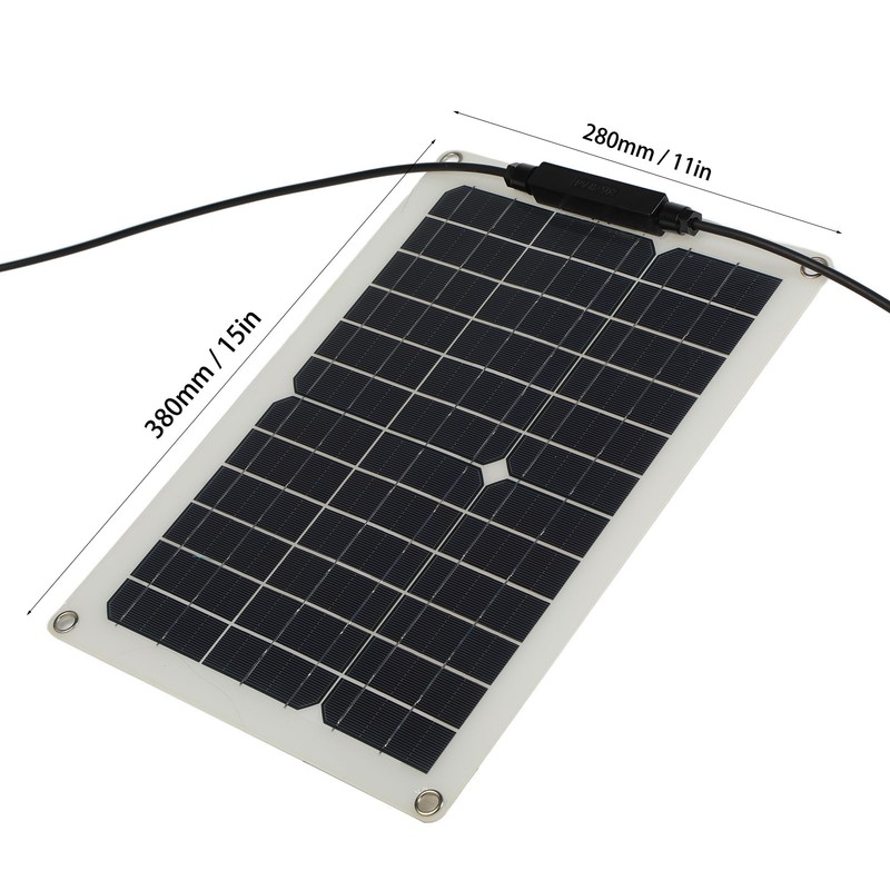 15W 18V Solar Cell Panel Monocrystalline Solar Panel Portable Solar