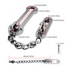 Miayaya Heavy Duty Door Chain Lock Stainless Steel Anti-Theft Door