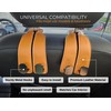 ALEACAR Premium Leather Car Purse Hook (1 Pack), Elegant Car