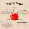 Fun Soaps Romantic Rose Flower: Vegan 3-Pack Hand & Body