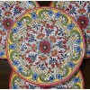 Panama Jack x4 PANAMA JACK NEW!!! MELAMINE MEDALLION Spanish Tile