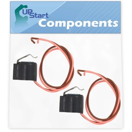2-Pack W10225581 Defrost Thermostat Replacement for Amana A8RXNGMWE02 Refrigerator - Compatible with W10225581 Defrost Bimetal Thermostat - UpStart Components Brand