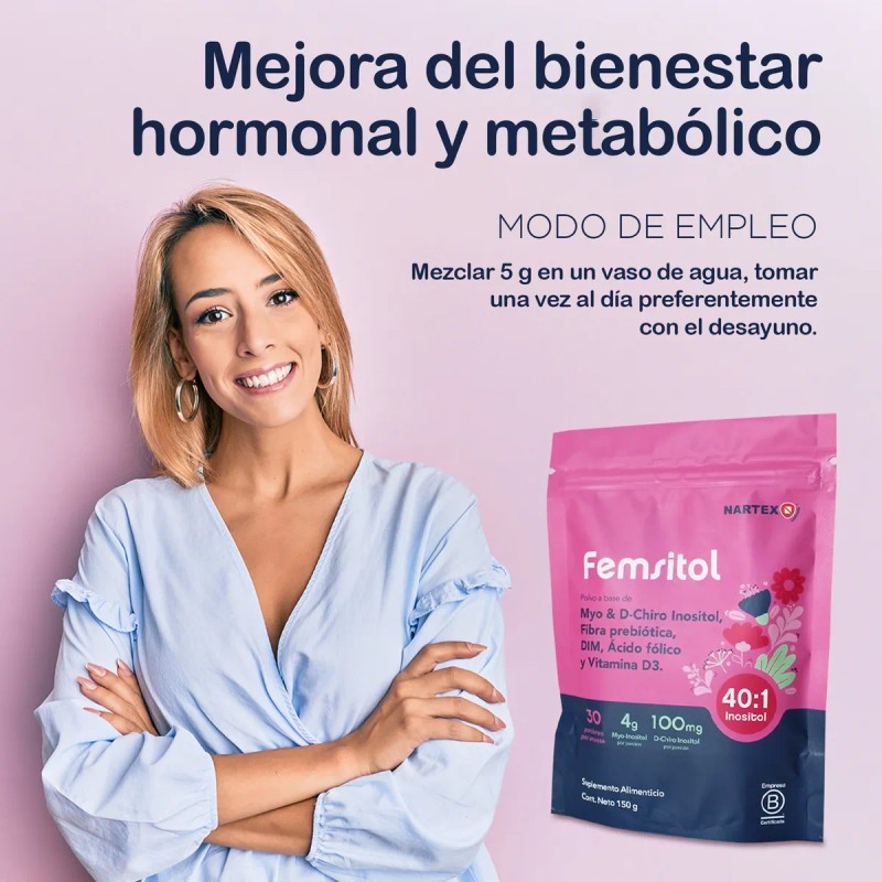 Femsitol Myo & D-chiro Inositol 150g - 3 Pack -