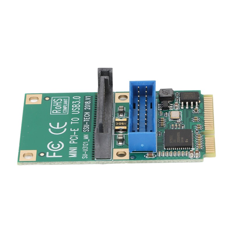 MINI PCIE to USB3.0 Expansion Card 19/20PIN 5Gbps Transmission 15Pin