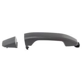 TRQ Outside Exterior Door Handle Black Textured Rear LH RH for Silverado Sierra