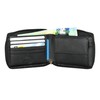 ROOTS Men's Leather RFID Secured 3-Way Zip-Around Bifold Classic Wallet