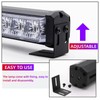 NWpangu LED Strobe Light, Super Glare, Blue & Red, 12V