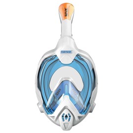 SEAC Full Face Mask Bag, Transparent Plastic Bag for Snorkel Mask