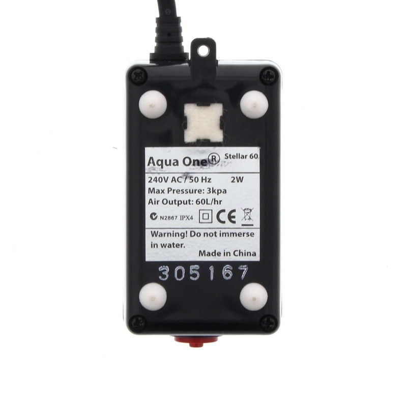 Aqua One Stella 60 L Hour Stella Air Pump Aquarium