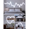echosari 33Ft Neon Rope Lights, 1200 LED Strip Lights with