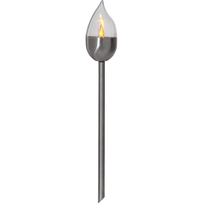 Star Olympus LED Solar Torch, Stainless Steel, Set of 3,