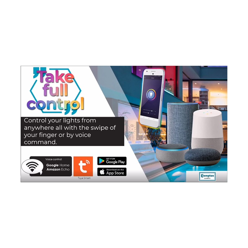 Crompton Lamps 12301 LED GLS B22 Bayonet Cap