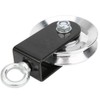 Fitness Equipment Bracket Stainless Steel Pulley Mute Hanging Wheel DIY