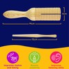 A-Star Single Wooden Guiro Tone Wood Block Agogo with Beater