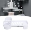 No Drilling Corner Shower Shelf Wall Mounted Bathroom Storage Rack