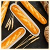 Vesici 15 Inches Baguette Banneton Proofing Basket 6 Pack with