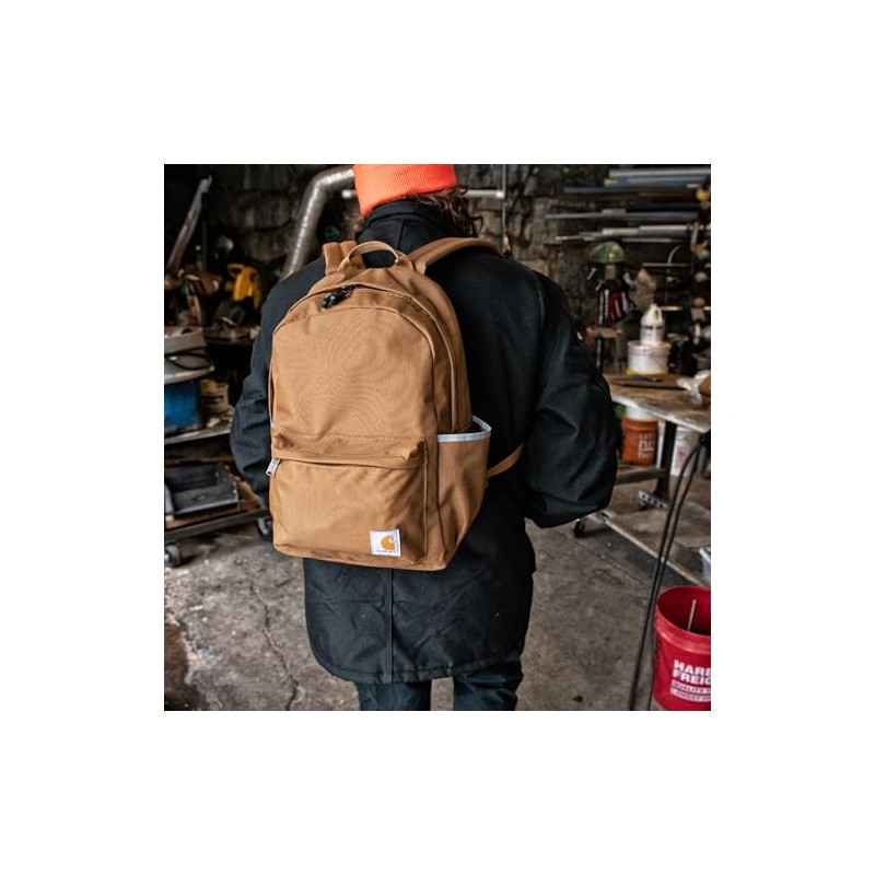Carhartt 21L Classic Laptop Backpack, Water-Resistant Pack W/ 15" Laptop