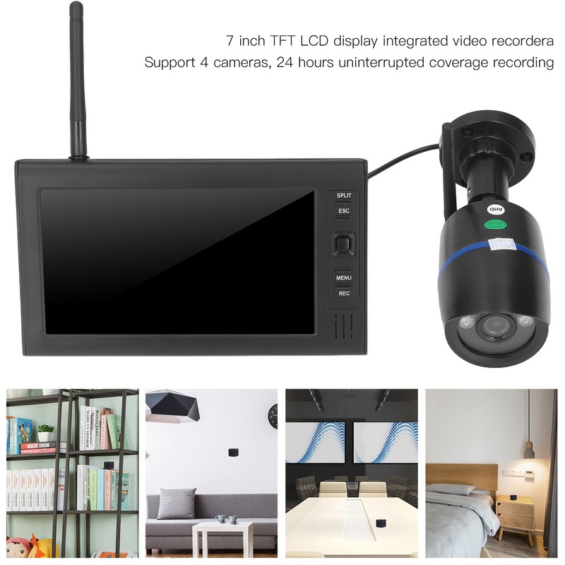 7in High Definition 720P Infrared Camera Wireless Surveillance Camera 4