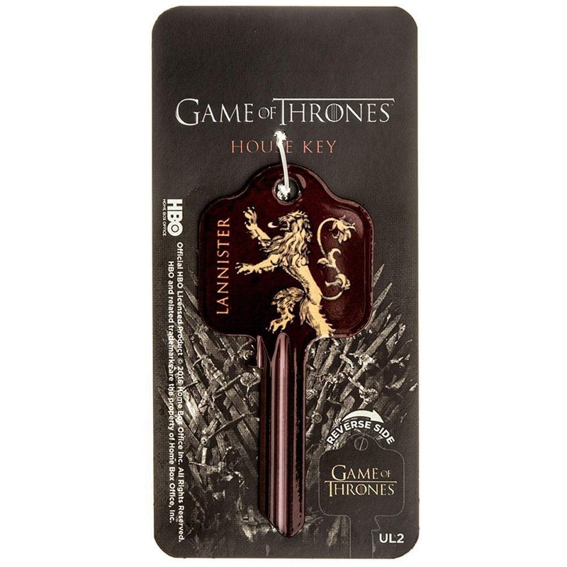 Game Of Thrones - LANNISTER - UL2 House Key, will