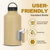 KawaGebo Kamp Half Gallon Water Bottle with Straw - 64