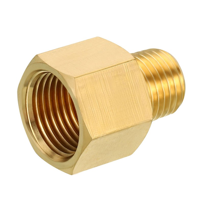 QUARKZMAN 1/4 NPT Male x 3/8 NPT Female Brass Pipe