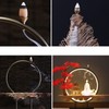 NentMent Incense 6 Pack Backflow Incense Holder Base Protector Ash