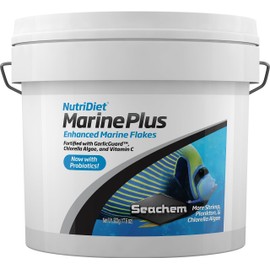 Seachem NutriDiet Marine Plus Flakes - Probiotic Fish Food Formula with Entice 500g