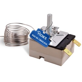VIOKS Oven Thermostat for Oven 50-250°C Replacement for EGO 55.13043010 & Temperature Controller 230 V with Sensor for Bosch Oven Siemens, Constructa Oven, Balay Cooker with Oven Replacement Parts