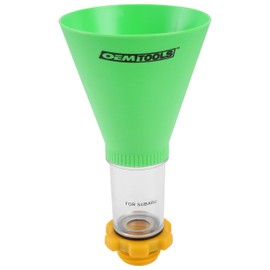 OEMTOOLS 87023 Direct Fit No Spill Oil Funnel for Subaru Vehicles, Oil Funnel for Oil Change, Funnel for Engine Oil, Spill Proof Radiator Funnel