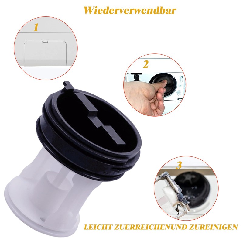 Amazleer 1 x Filter Lint Sieve Lint Filter Insert Replacement