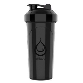 diliqua 24 oz Shaker Bottles for Protein Mixes | BPA-Free & Dishwasher Safe |small protein shaker bottle | Shaker Cups for protein shakes | Blender Shaker Bottle