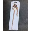 Magik Vintage Chinese Style Rhinestone Pearl Metal Hair Chopsticks Stick