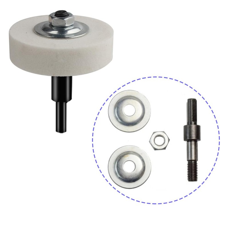 KOMUNJ 75x20x10mm Grinding Wheel Adapter Set and Grinding Stone Changed