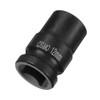 sourcing map 4 Point Square Socket 1/2" Drive 12mm Metric