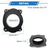 VekAuto 2 Pcs Speaker Spacer Ring Tweeter Speaker Spacer Adapter