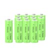 1.2v 2/3 AAA 400mah NiMH Rechargeable Batteries with Button Top