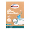 Binbata Eco Floor Cleaner Sheets, 60Pcs(Up to 120Load) Plastic Free