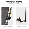 Prospo Adjustable Beach Umbrella with Universal Clamp, Portable UPF 50+