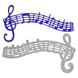 Musical Notes/Sheet Music Metal Cutting Die, Musician, Stencil, Card Making, Paper Crafts, Scrapbooking, C8