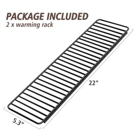 BMMXBI Replacement Charcoal Grill Holding Rack for Masterbuilt MB20040220 Gravity Series 560 Digital Charcoal Grill and Smoker Combo, Black