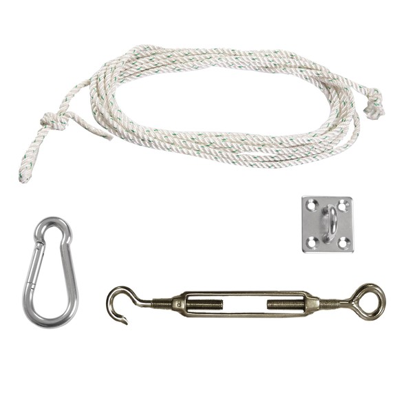 Kookaburra Shade Sail Easy Hoist Fixing Kit for Triangles -