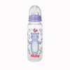 Nuby Printed Non-Drip Bottle, 8 Ounce, Colors May Vary