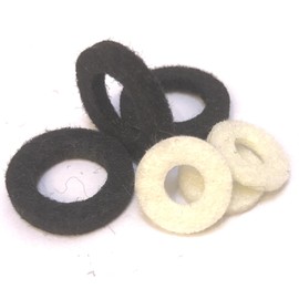 1 Sets Trumpet Palm Piston Cushion Cornet Press Key Felt Pad Keying Washer Grommet Cushion Ring Musical Instruments Parts Maintenance Repair Accessories