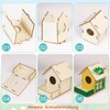 UICCVOKK Pack of 2 Bird House for Painting for Children,