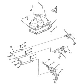 SPK SP304-50Y Chevy SM465 Transmission 4 Spd Top Cover Small Parts Rebuild Kit GM