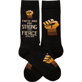 Primitives by Kathy Socks - These Are My Strong And Fierce Socks, Unisex, One Size