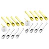 minkissy 16 Pcs Mini Mask Spoon Mask Spatula Makeup Spoon