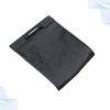 Bolsa de Basura Diseño Compacto Negro de Cuero Plegable para